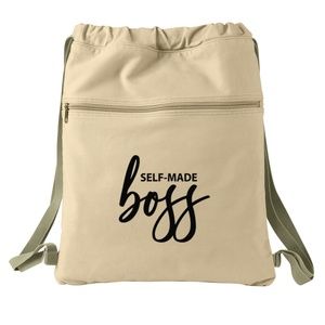 Self Made Boss 14oz Canvas Cinch Sack